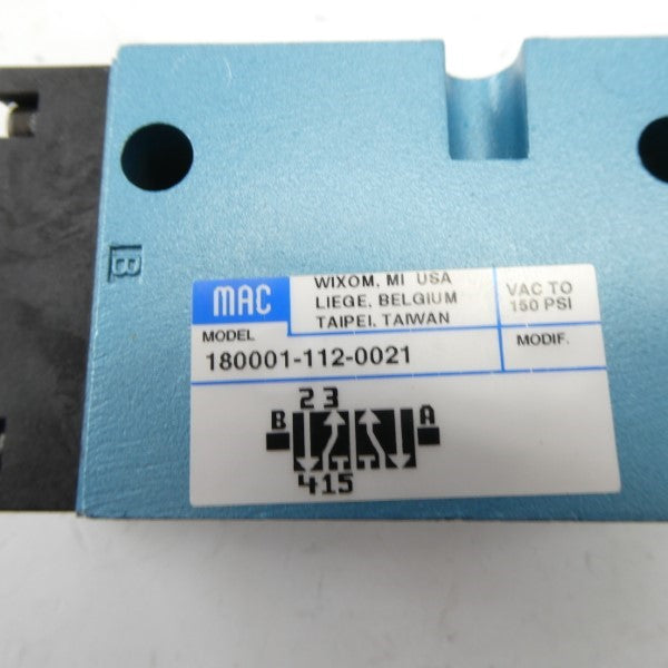 MAC 180001-112-0021 150PSI NSNP