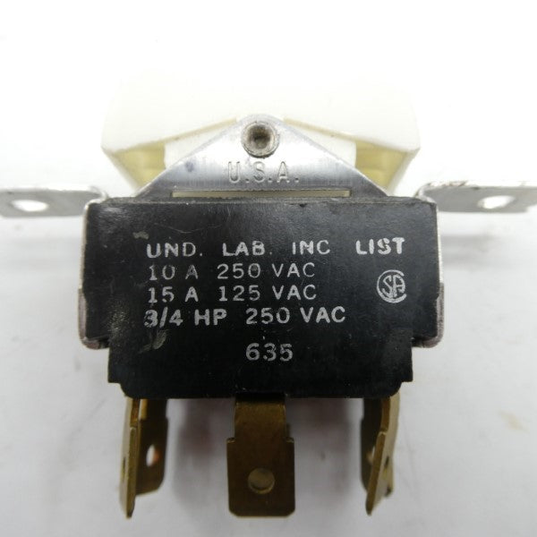 SWITCH 635 250VAC 10A NSNP