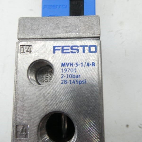 FESTO MVH-5-1/4-B 19701 28-145PSI NSMP