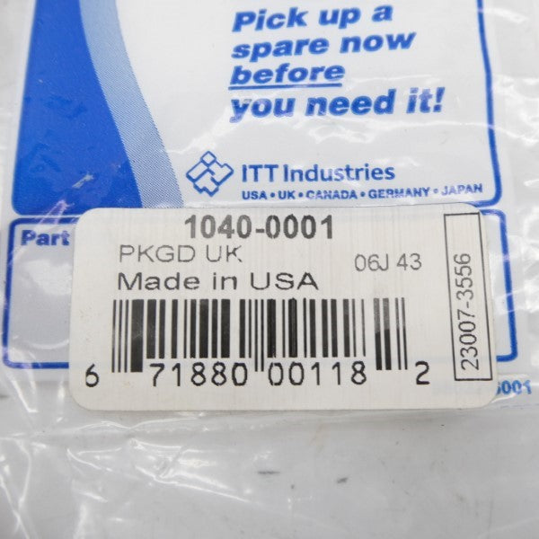 ITT INDUSTRIES 1040-0001 NSMP