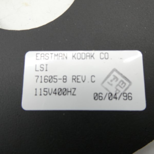 EASTMAN KODAK 71605-8 115V REV. C NSNP