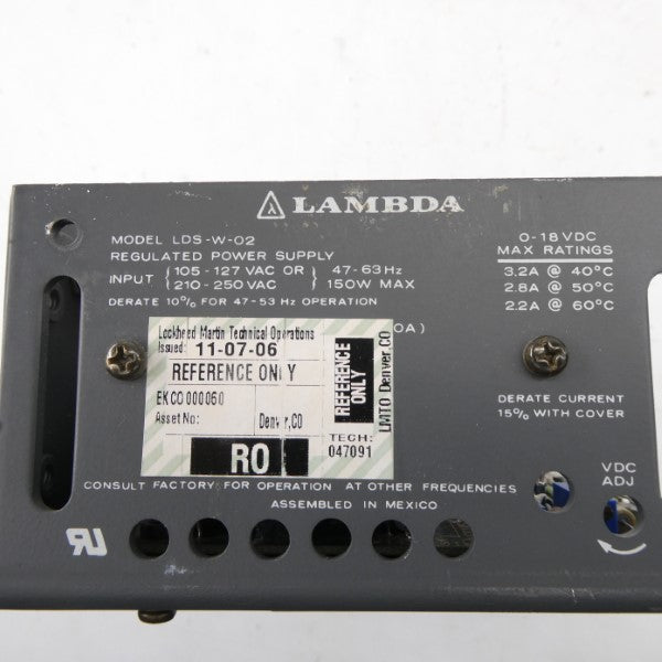 LAMBDA LDS-W-02 210-250VAC NSNP