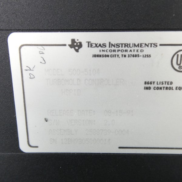 TEXAS INSTRUMENTS 500-5104 NSNP