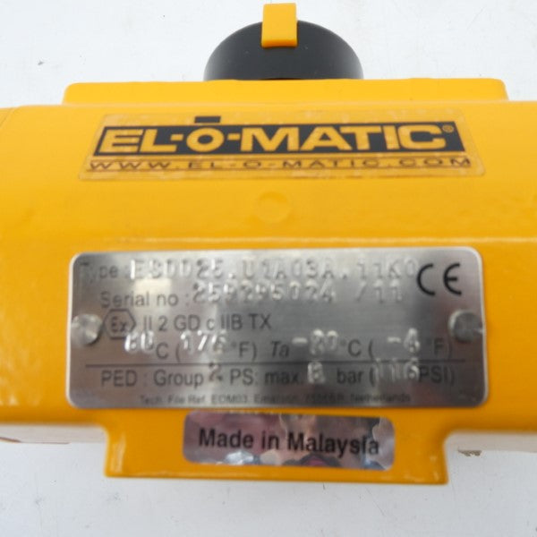 EL-O-MATIC ES0025.U1A03A.11K0 116PSI NSNP