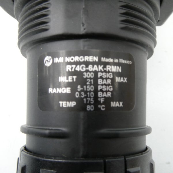 IMI NORGREN R74G-6AK-RMN 300PSI NSNP