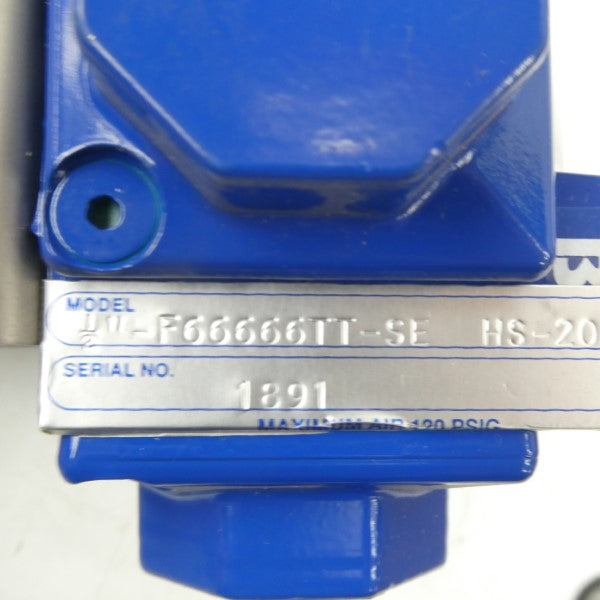 SVF 1/2-F66666TT-SE-HS-20 120PSI NSNP