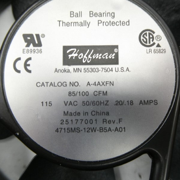 HOFFMANN A-4AXFN 115VAC .20/.18A NSNP