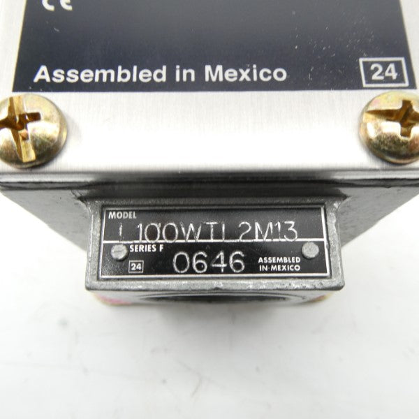 SQUARE D L100WTL2M13 SER. F NSMP