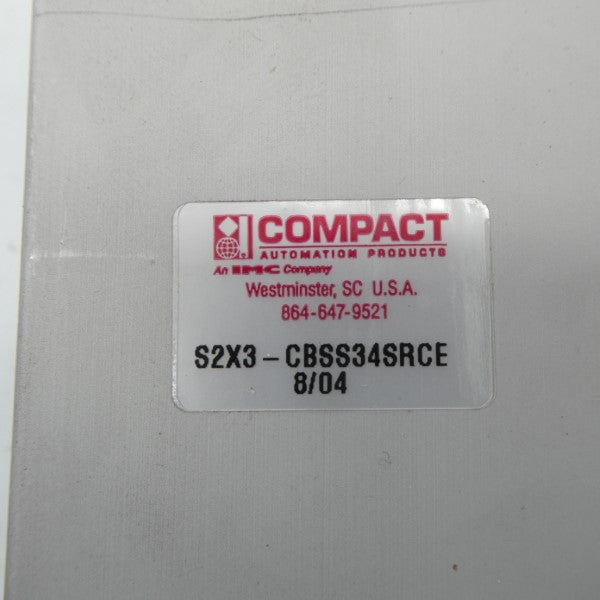 COMPACT S2X3-CBSS34SRCE NSNP