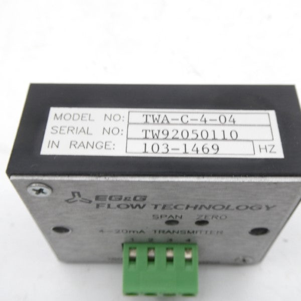 EG-G FLOW TECHNOLOGY TWA-C-4-04 NSNP