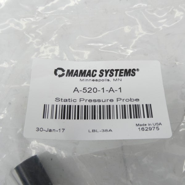 MAMAC SYSTEMS A-520-1-A-1 NSMP