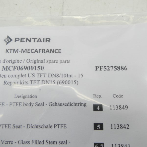 PENTAIR PF5275886 MCF06900150 NSMP