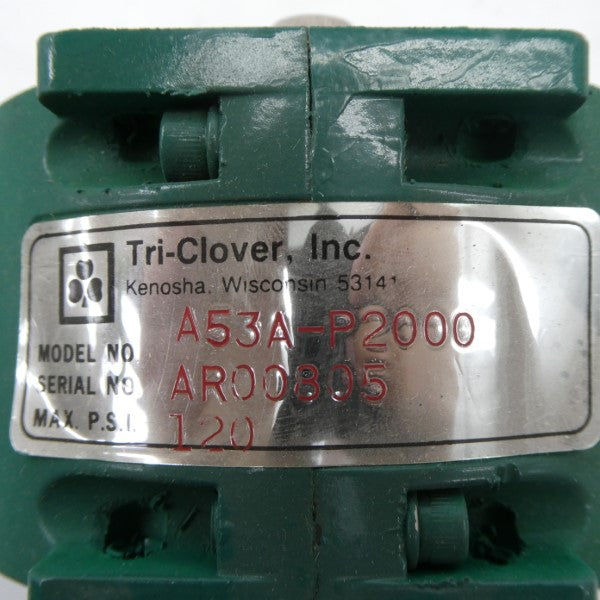 TRI CLOVER A53A-P2000 120PSI NSNP