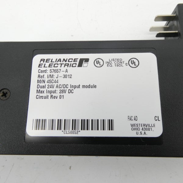 RELIANCE ELECTRIC 45C44 24VAC/DC REV. 01 NSMP