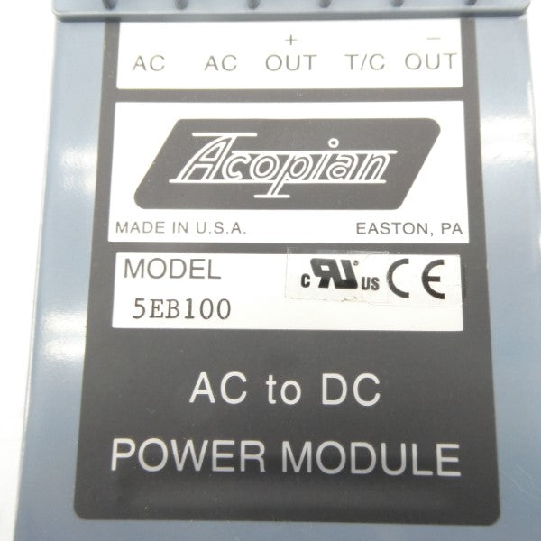 ACOPIAN 5EB100 NSNP