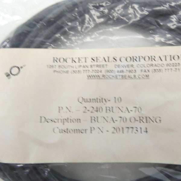 ROCKET SEAL 2-240BUNA-70 (PKG OF 10) NSMP