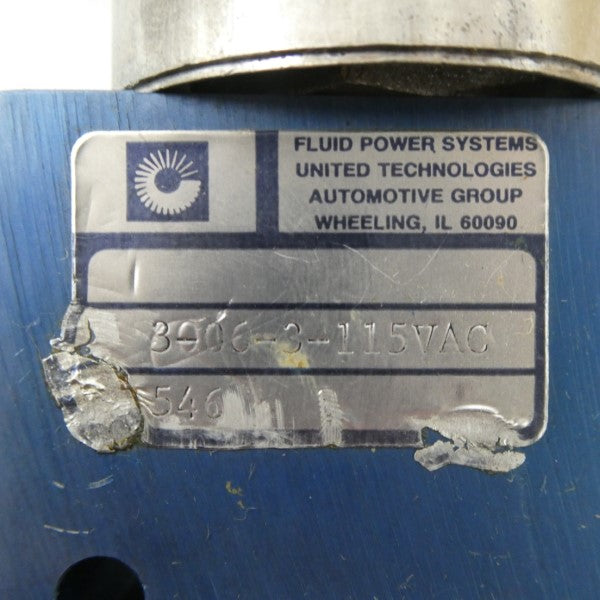 FLUID POWER SYSTEM 3-006-3-115VAC NSNP