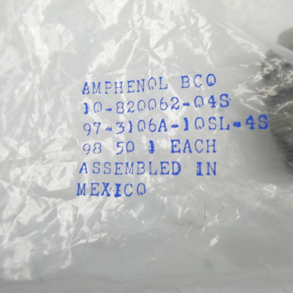 AMPHENOL 10-820062-04S 97-3106A-10SL-4S NSMP