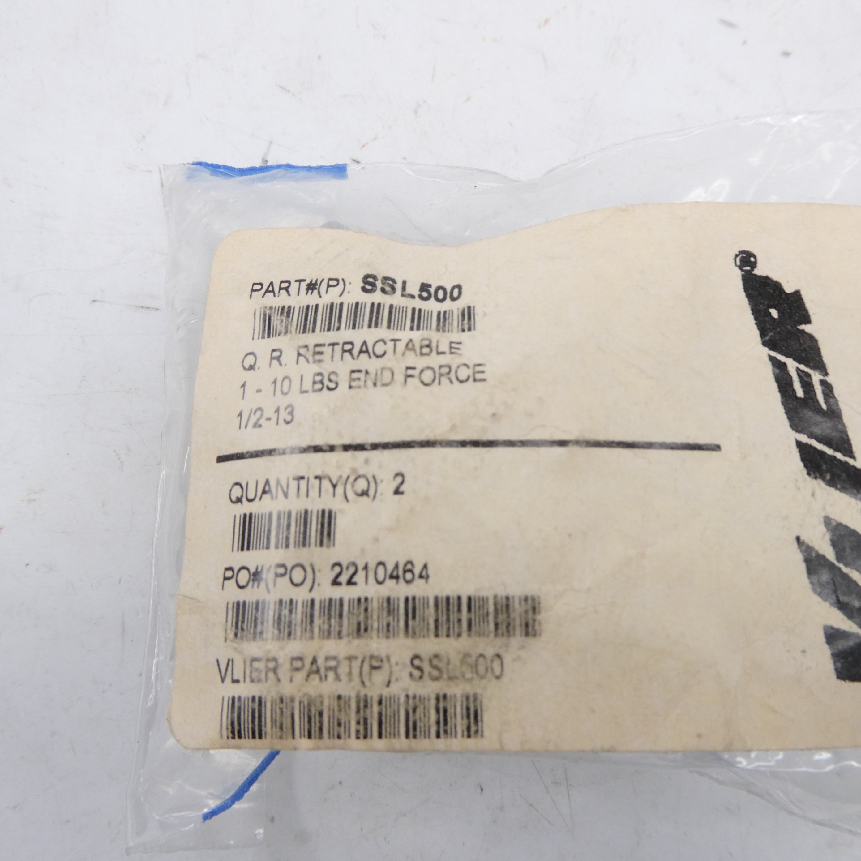 VLIER SSL500 (PKG OF 2) NSMP