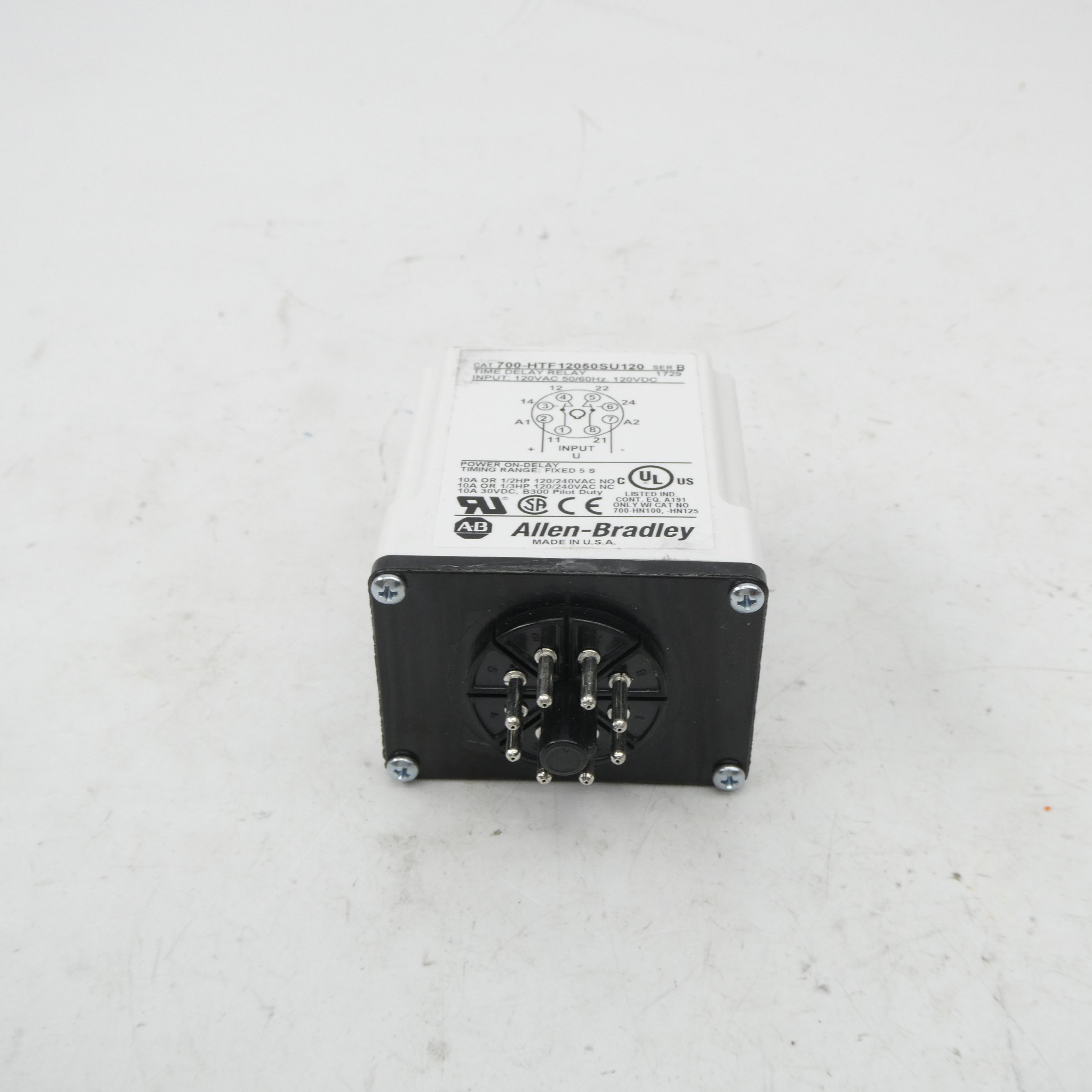 ALLEN BRADLEY 700-HTF12050SU120 SER. B 120VAC/DC NSNP