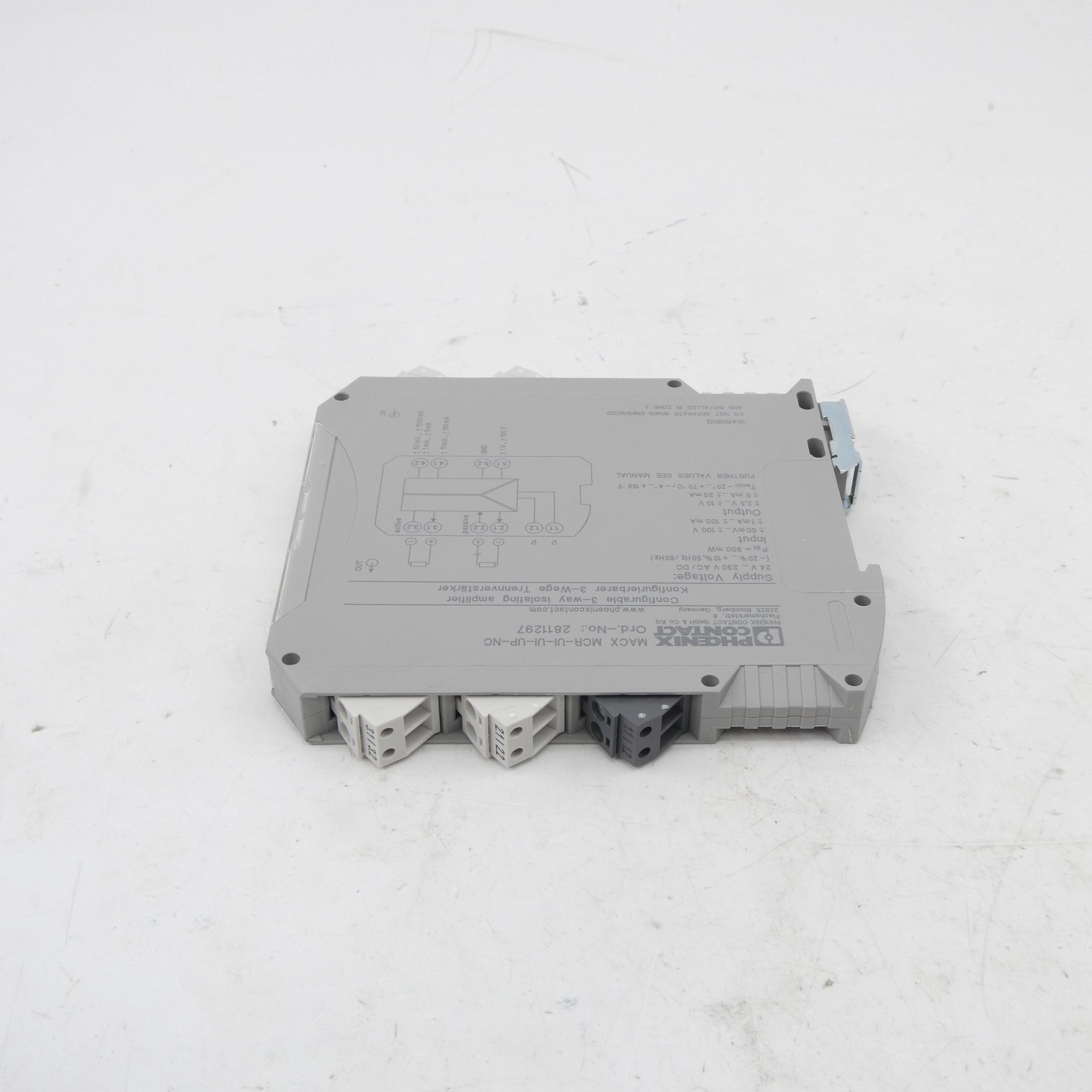 PHOENIX CONTACT MACXMCR-UI-UI-UP-NC 2811297 24-230VAC/DC NSNP