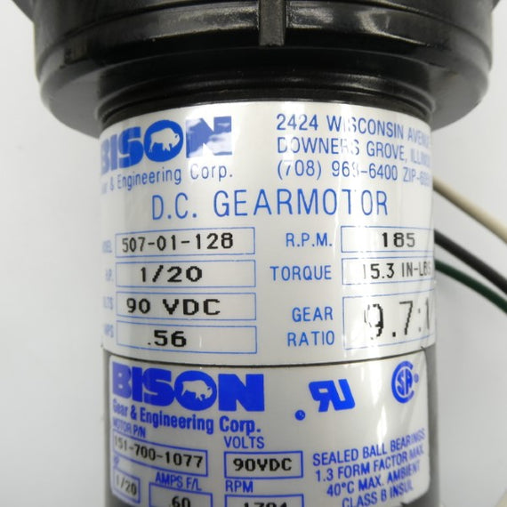 BISON 507-01-128 90VDC .56A NSNP