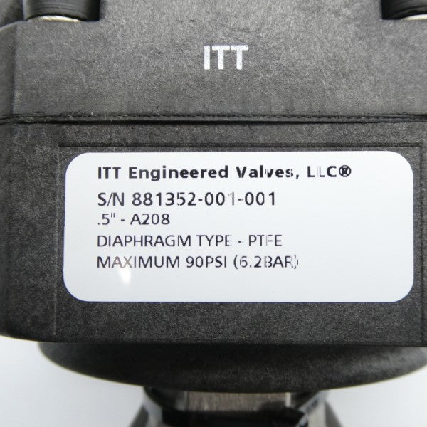 ITT 881352-001-001 .5"-A208 90PSI NSNP