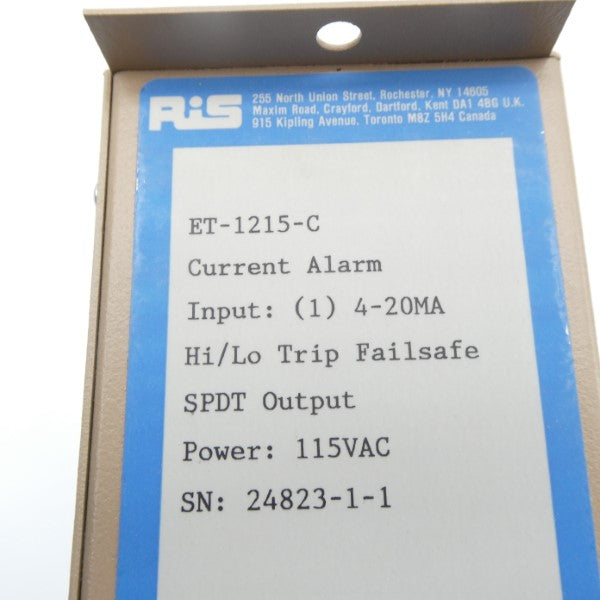 RIS ET-1215-C 115VAC NSNP
