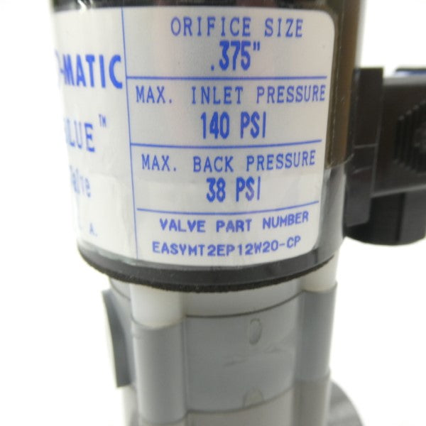 PLAST-O-MASTIC EASYMT2EP12W20-CP 140PSI .375" NSMP