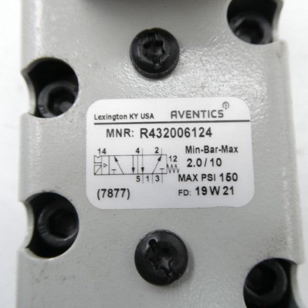 AVENTICS R432006124 120VAC 150PSI NSNP