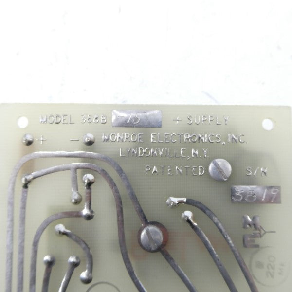 MONROE ELECTRONICS 368B-15 NSNP