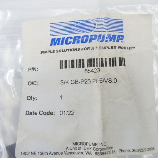 MICROPUMP 85423 NSMP