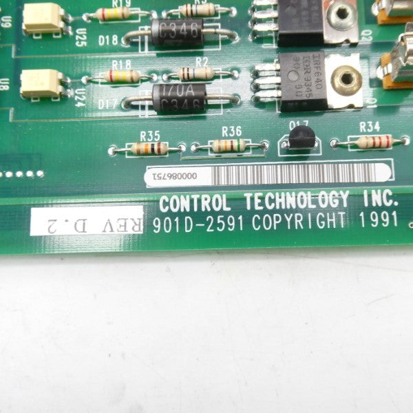 CONTROL TECHNOLOGY 901D-2591 REV. D2 NSNP
