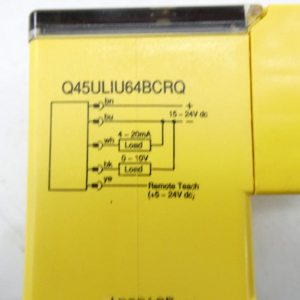 BANNER ENGINEERING Q45ULIU64BCRQ 5-24VDC NSNP