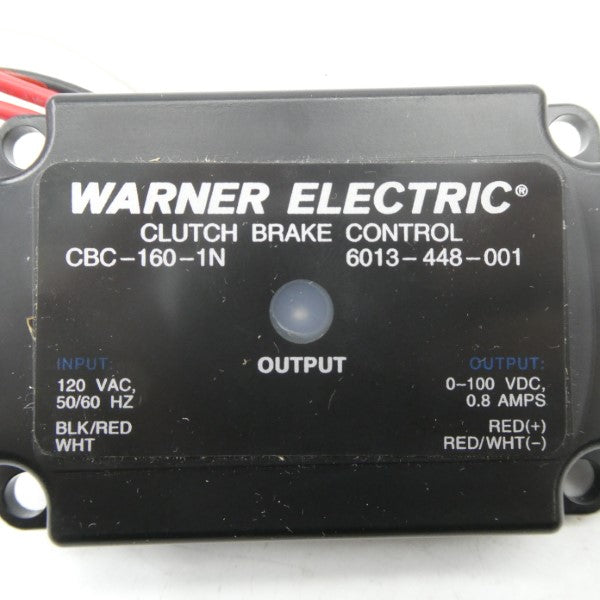 WARNER ELECTRIC CBC-160-1N 6013-448-001 120V NSNP