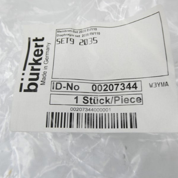 BURKERT SET92035 00207344 NSMP