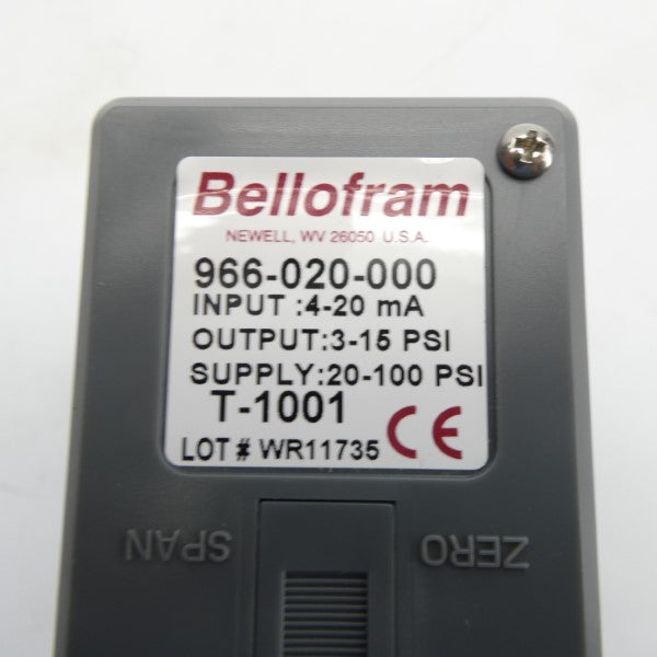 BELLOFRAM 966-020-000 3-15PSI NSMP