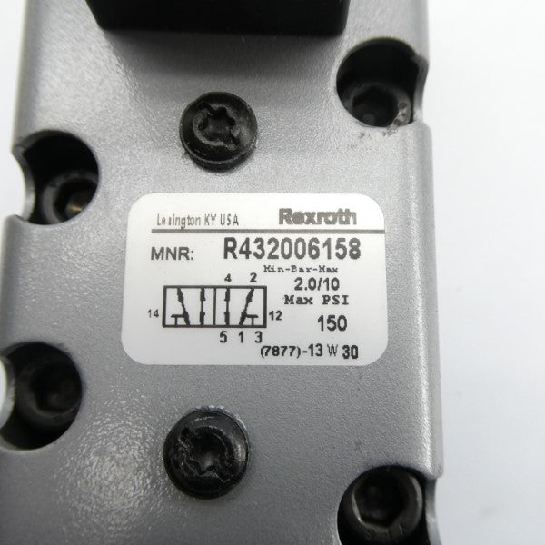 REXROTH R432006158 GS-020062-03939 24VDC 150PSI NSMP