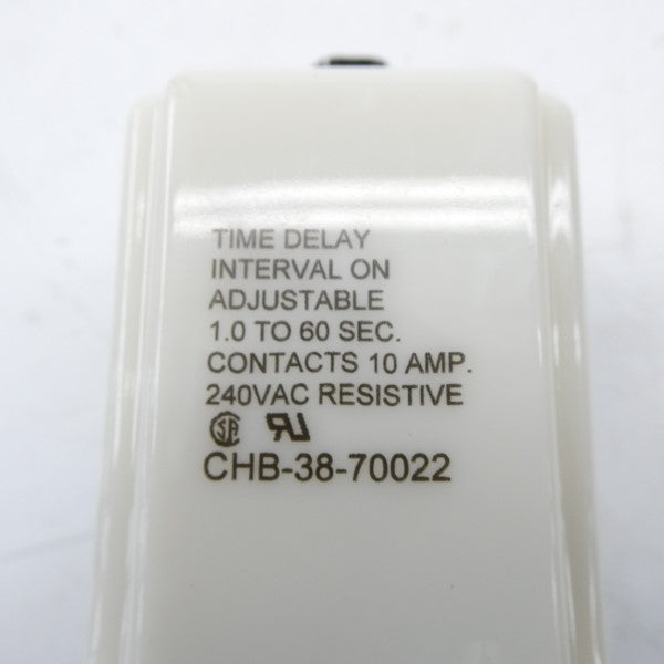 TE CHB-38-70022 240VAC 10A 1.0-60S NSMP