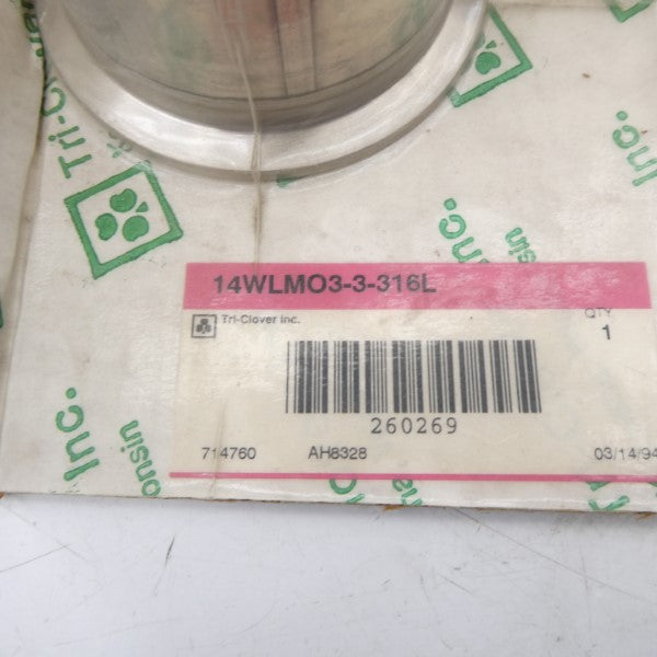 TRI-CLOVER 14WLMO3-3-316L NSMP