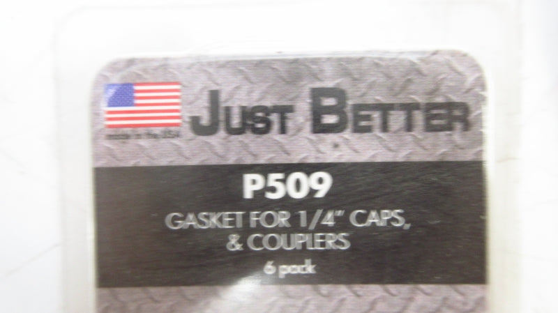 JUST BETTER P509 1/4" (PKG OF 6) NSMP