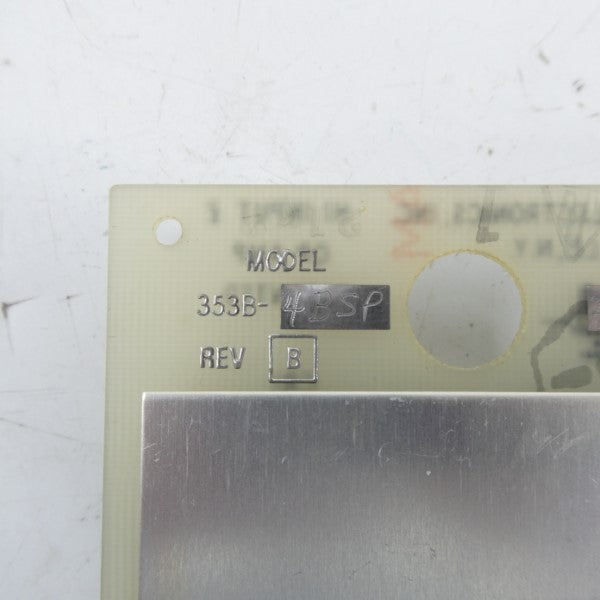 MONROE ELECTRONICS 353B-4BSP REV. B NSNP