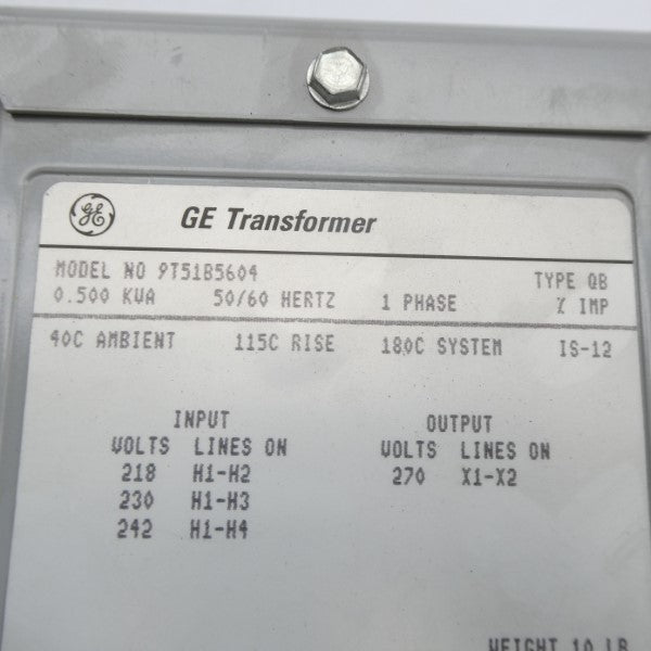GENERAL ELECTRIC 9T51B5604 242V NSNP