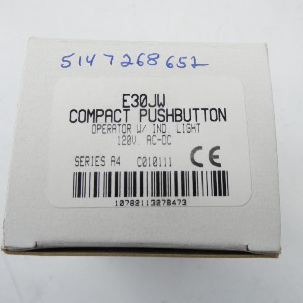 CUTLER HAMMER E30JW SER. A4 120VAC/DC NSMP