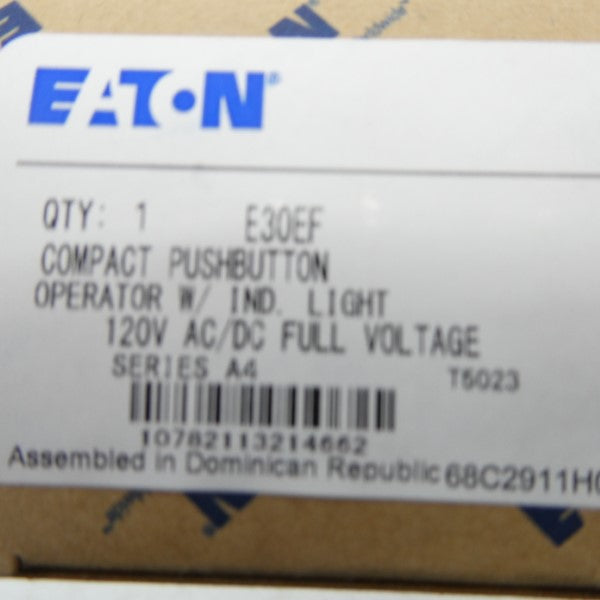 EATON E30EF SER. A4 120VAC/DC NSMP