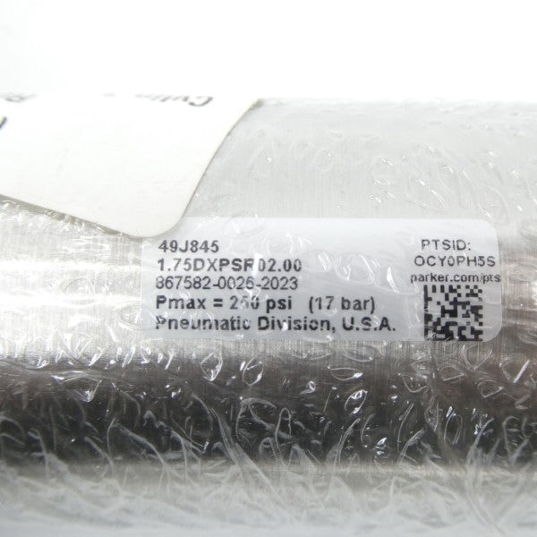 PARKER 1.75DXPSR02.00 250PSI NSNP