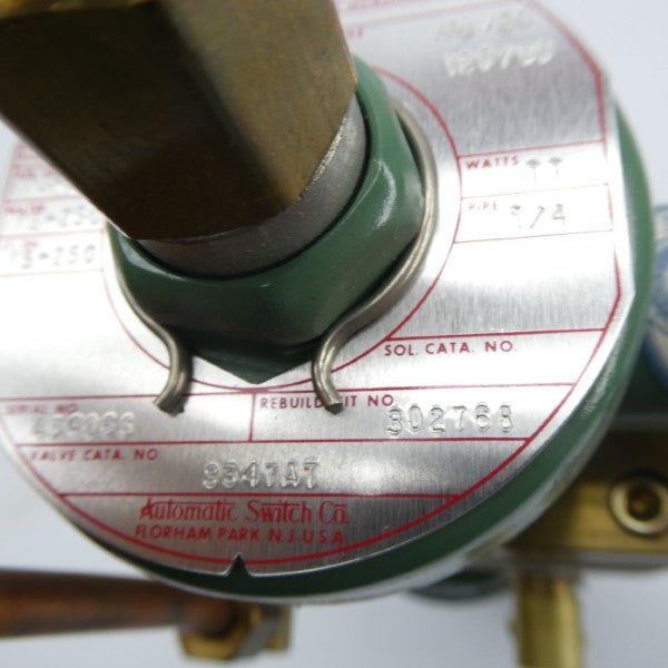 ASCO 8347A7 110/120V 15-250PSI 1/4" NSNP
