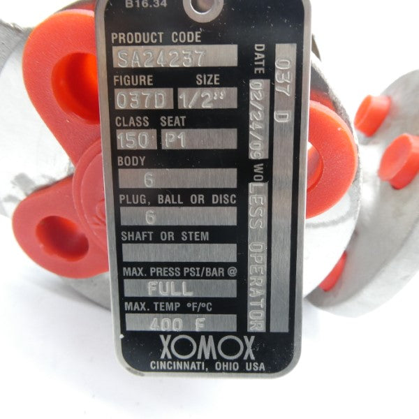 XOMOX SA24237 1/2" NSNP