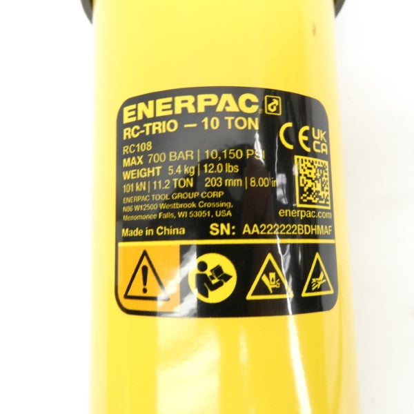 ENERPAC RC-TRIO-10TON RC108 10,150PSI NSNP
