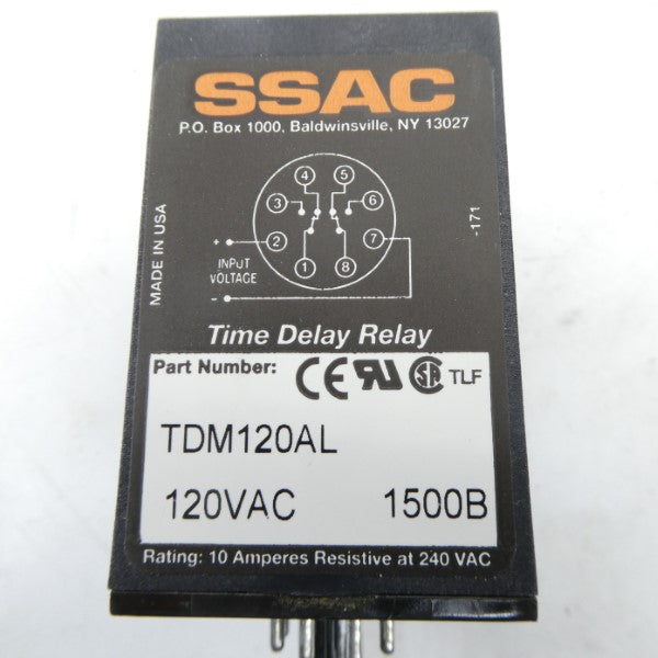 SSAC TDM120AL 120VAC 10A NSMP